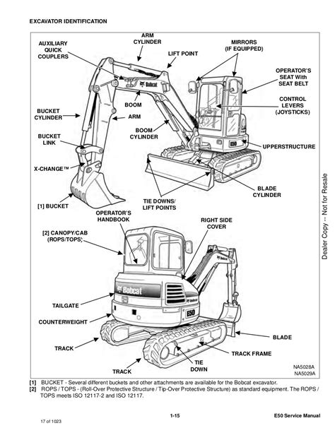 bobcat e50 parts diagram